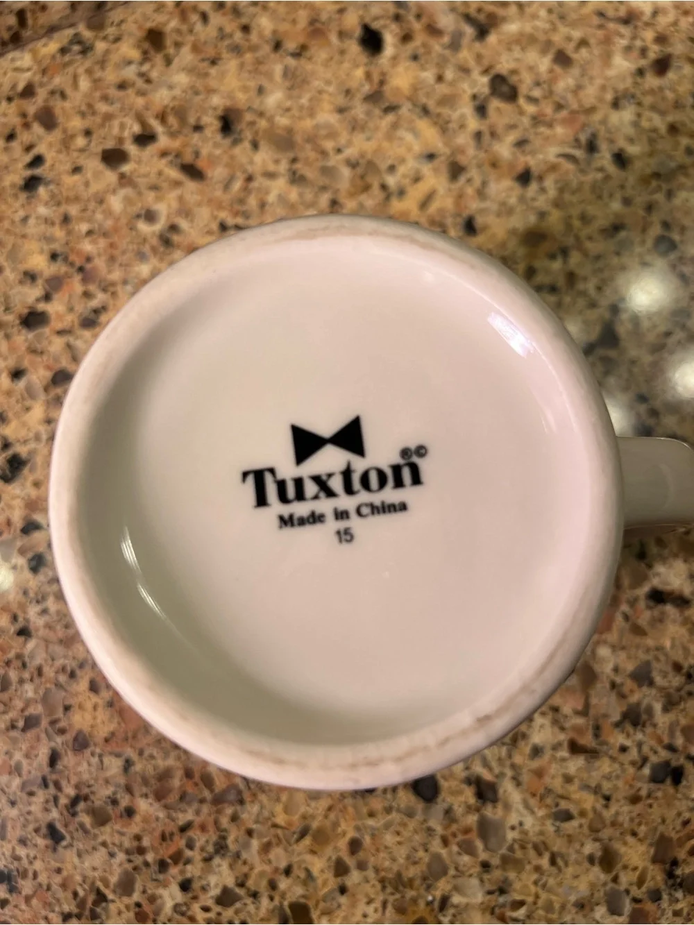 Tuxton white ceramic